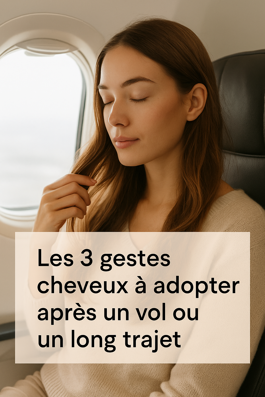 3 Hair Steps to Adopt After a Flight or Long Trip