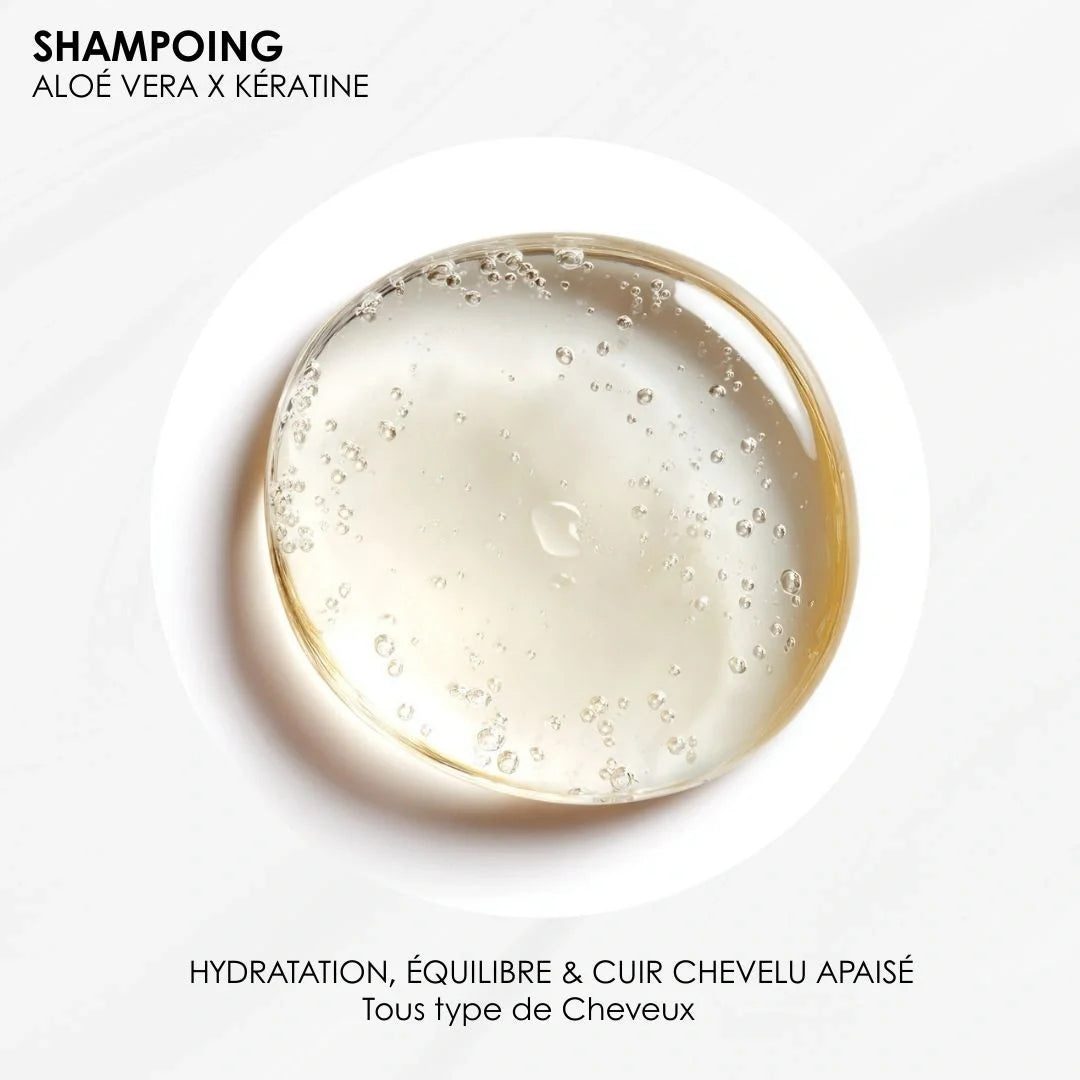 Aloe Vera & Keratin Shampoo — Scalp Purify & Hydration