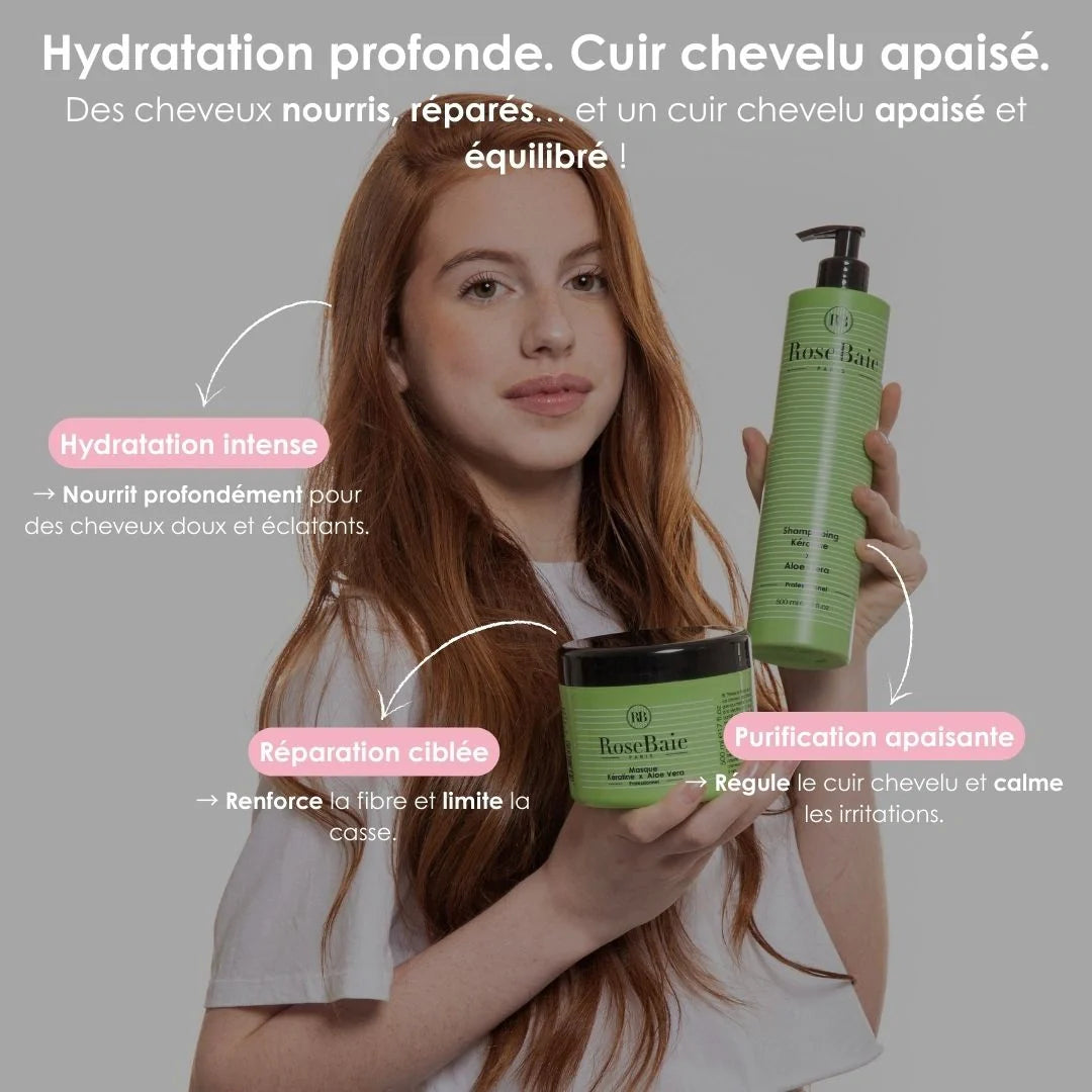 Aloe Vera & Keratin Mask — Scalp Purify & Hydration