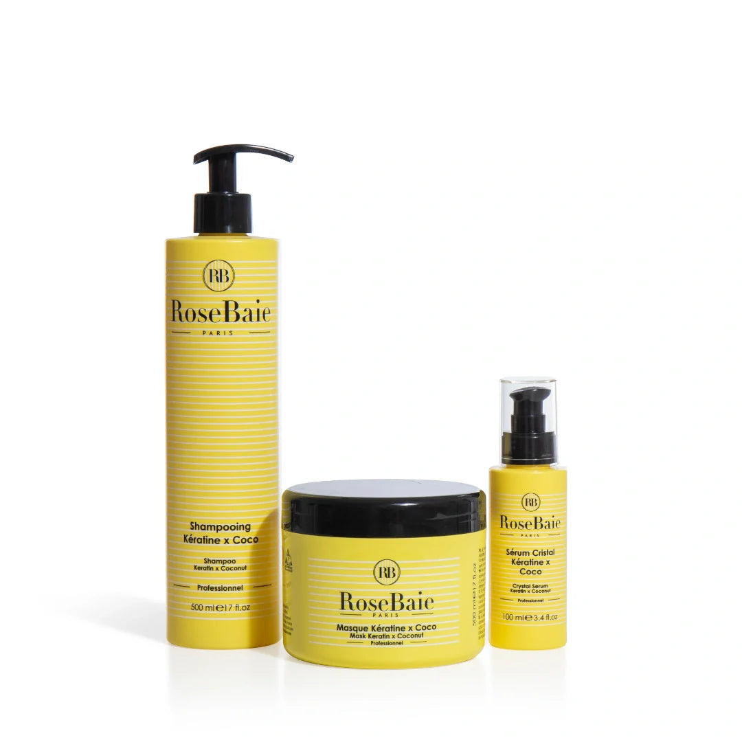 Coconut & Keratin Trio — Nourishment & Hydration