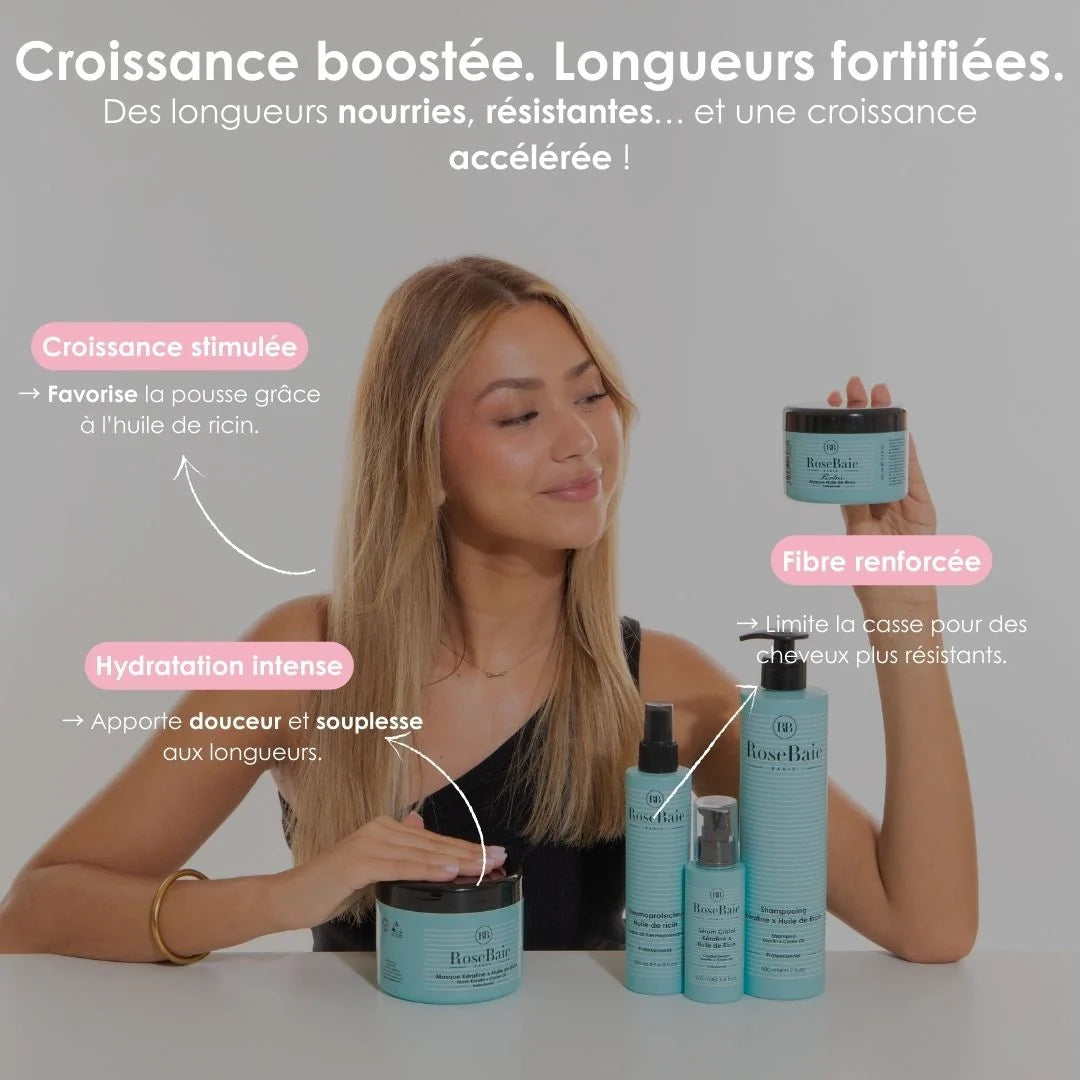 Castor & Keratin Shampoo — Growth & Hydration
