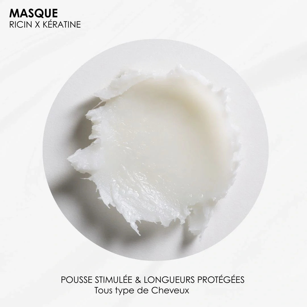 Castor & Keratin Mask — Growth & Hydration